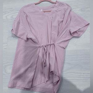 Lululemon Side Tie V-Neck Tee.